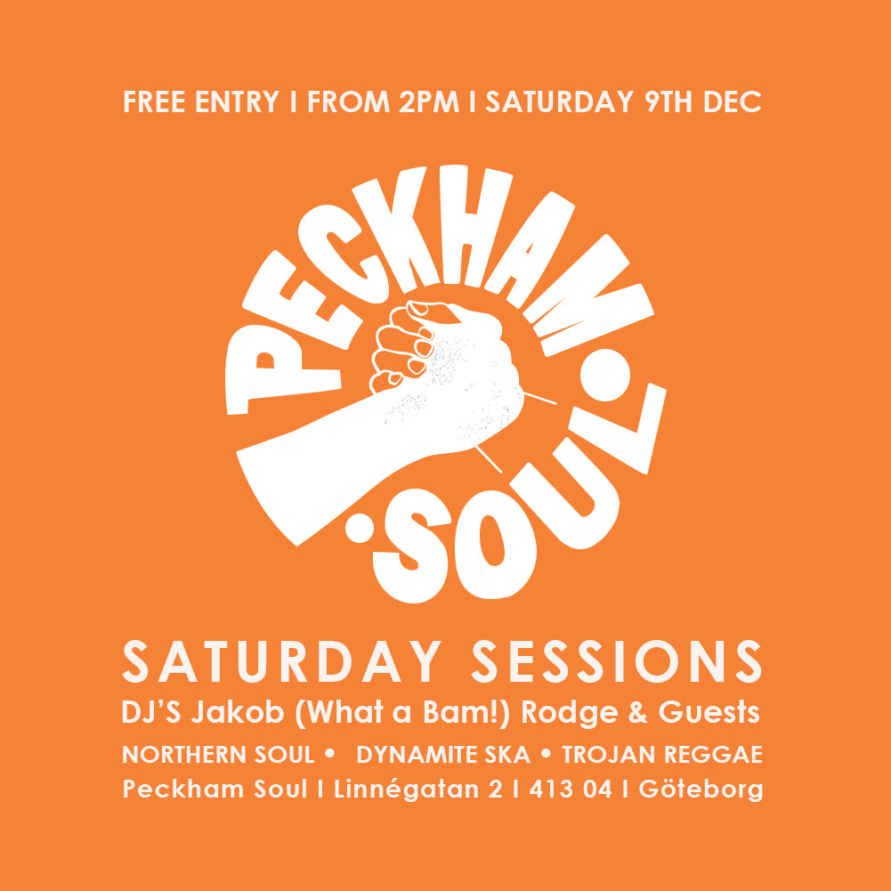 Saturday Sessions with DJ Jacob (What a Bam!), Rodge & Guests.