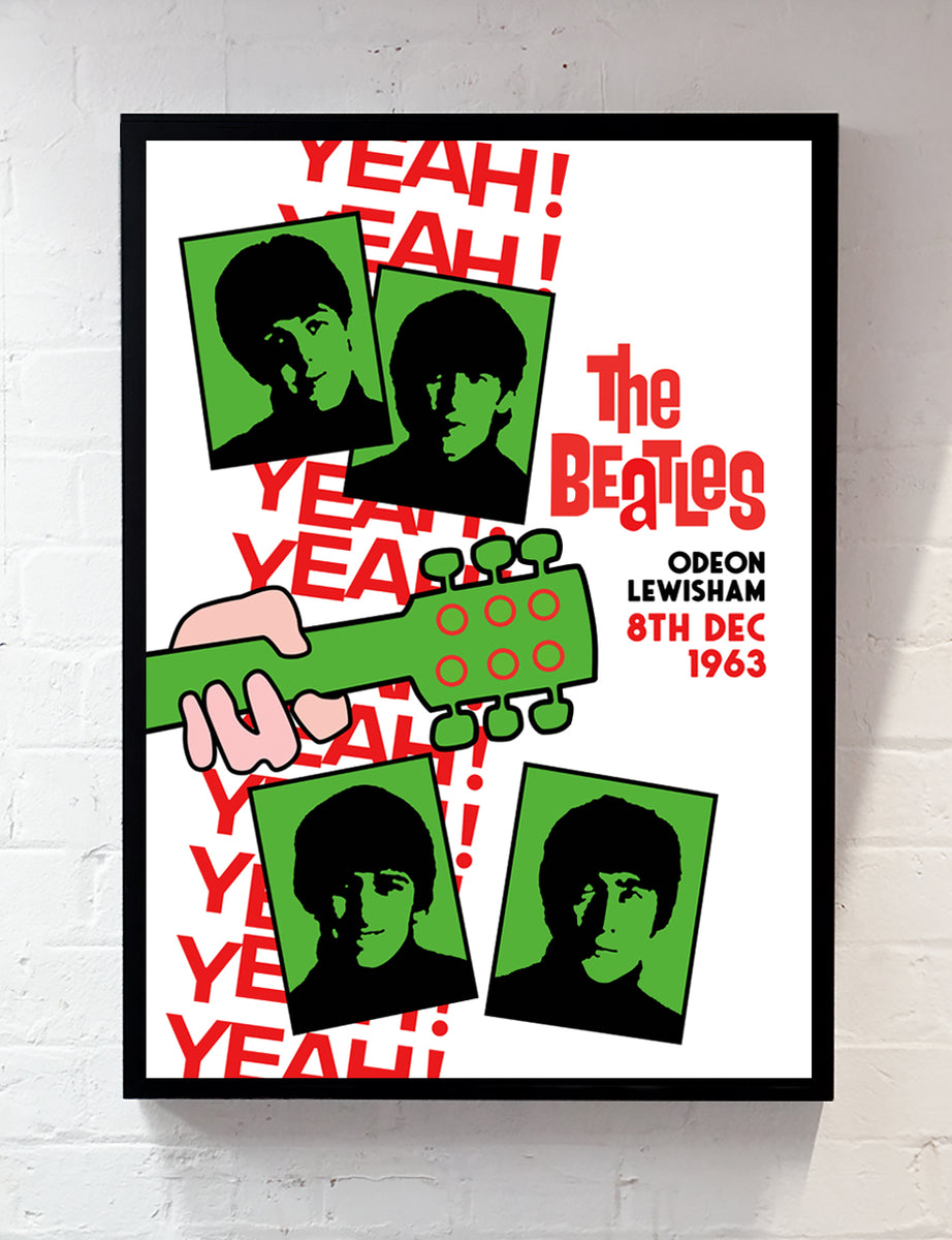 THE BEATLES ポスター The Beatles (Lewisham Odeon, 1963) Print – Peckham Soul